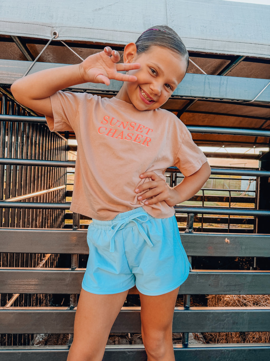 🩵 Sky Blue Athletic Shorts