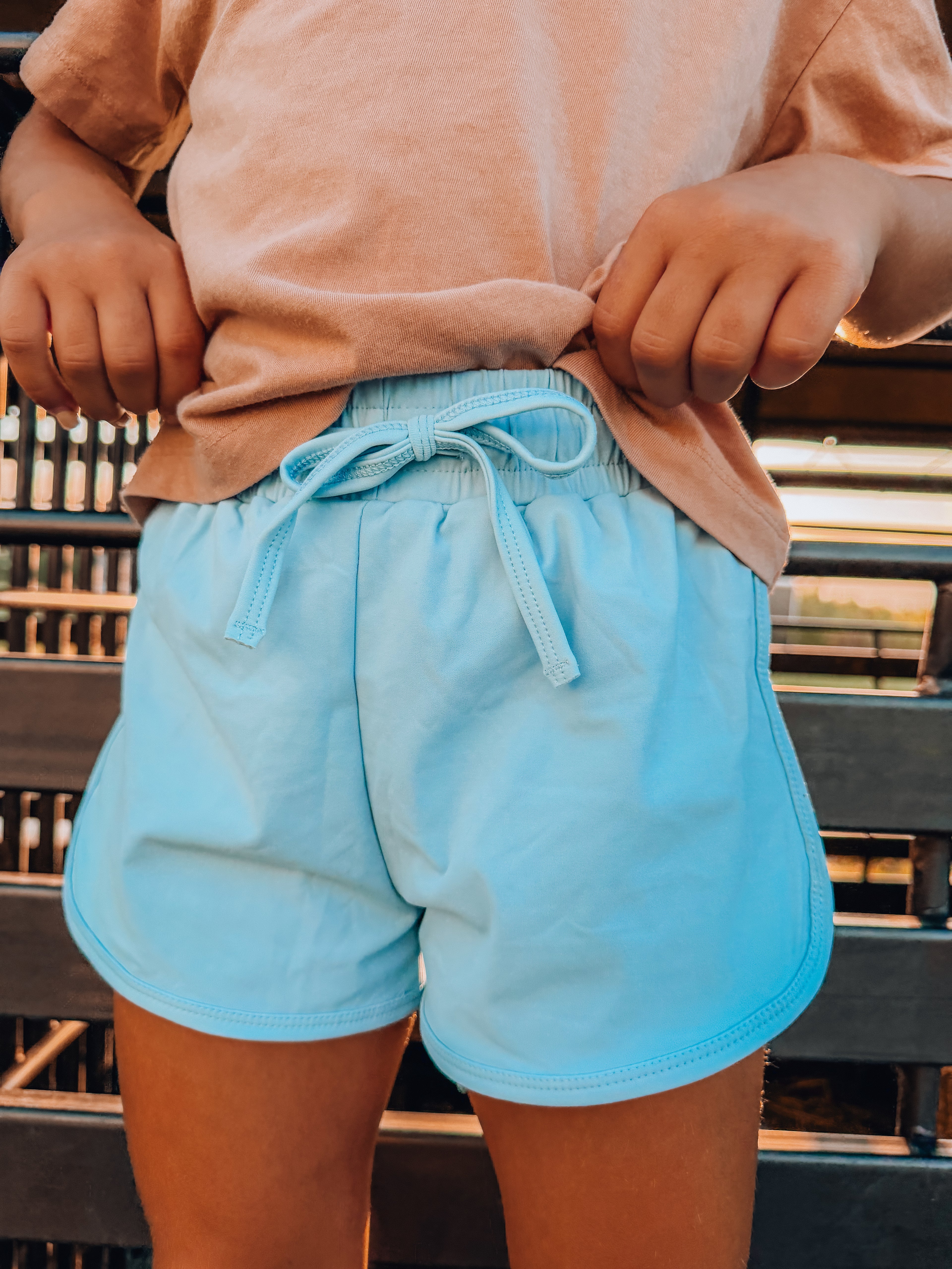 🩵 Sky Blue Athletic Shorts