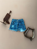 Distressed Jean Shorts
