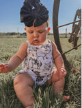 Western floral Baby Outfit